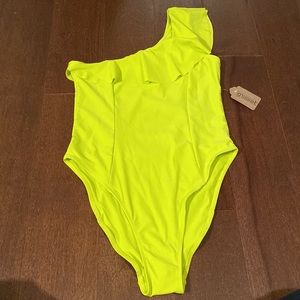 One piece bathing suit